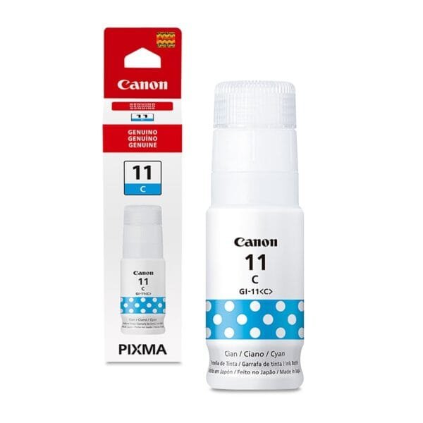 Botella de Tinta Canon GI-11 Cyan 70ml