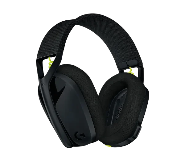 Audífonos Gaming G435 LightSpeed Inalámbricos con Micrófono Negro y Amarillo