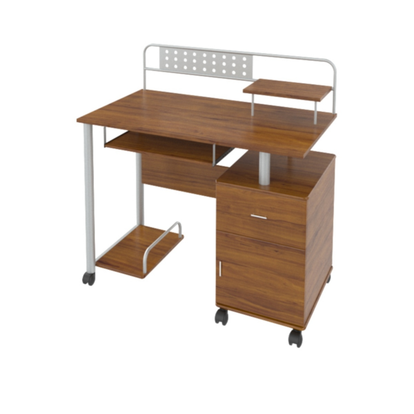 Escritorio para Computadora X-TECH XTF-CD195 Multinivel Color Roble