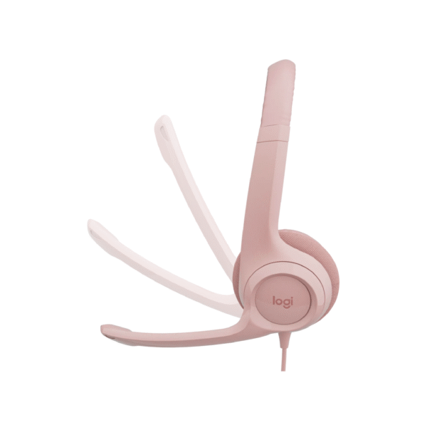 Audífonos Logitech H390 USB Rosa | Cancelación de ruido - Imagen 3